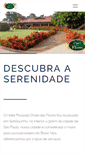 Mobile Screenshot of hotelpousadachaledasflores.com.br